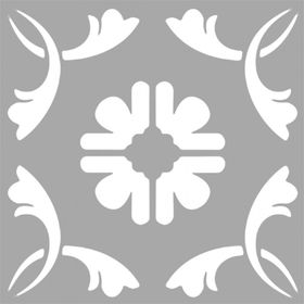 Artikel Manat Karo 30x30 cm Fayans Duvar Mobilya Stencil Boyama Şablonu