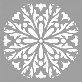 Artikel Mandala 19 30x30 cm Fayans Duvar Mobilya Stencil Boyama Şablonu