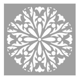 Artikel Mandala 19 30x30 cm Fayans Duvar Mobilya Stencil Boyama Şablonu