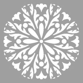 Artikel Mandala 19 30x30 cm Fayans Duvar Mobilya Stencil Boyama Şablonu