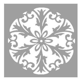 Artikel Mandala 20 30x30 cm Fayans Duvar Mobilya Stencil Boyama Şablonu