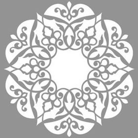 Artikel Mandala 38 30x30 cm Fayans Duvar Mobilya Stencil Boyama Şablonu