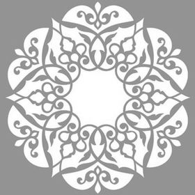 Artikel Mandala 38 30x30 cm Fayans Duvar Mobilya Stencil Boyama Şablonu
