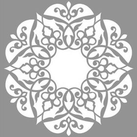 Artikel Mandala 38 30x30 cm Fayans Duvar Mobilya Stencil Boyama Şablonu