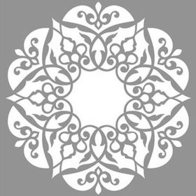 Artikel Mandala 38 30x30 cm Fayans Duvar Mobilya Stencil Boyama Şablonu