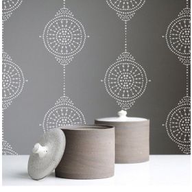 Artikel Mandala Desen 50x70 cm Duvar Fayans Mobilya Stencil Boyama Şablonu
