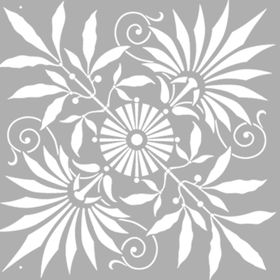 Artikel Marigold Çiçek Stencil Boyama şablonu 30x30 cm Duvar Stencil