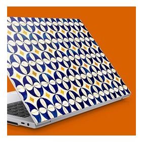 Artikel Mavi Sarı Çini Karo Notebook Sticker