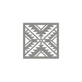 Artikel Meksika Kilim 1 30x30 cm Duvar Fayans Mobilya Stencil Boyama Şablonu