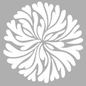 Artikel Mercan Motif Stencil Boyama şablonu 30x30 cm Duvar Stencil