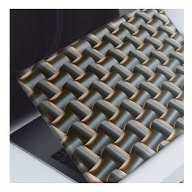 Artikel Metal Makro Doku Notebook Sticker