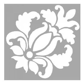 Artikel Modern Çiçek Stencil Boyama şablonu 30x30 cm Duvar Stencil