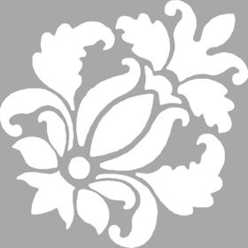 Artikel Modern Çiçek Stencil Boyama şablonu 30x30 cm Duvar Stencil