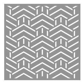 Artikel Modern Desen Stencil Boyama Şablonu 30x30 cm Duvar Stencil