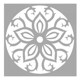 Artikel Motif-3 Stencil Boyama şablonu 30x30 cm Duvar Stencil