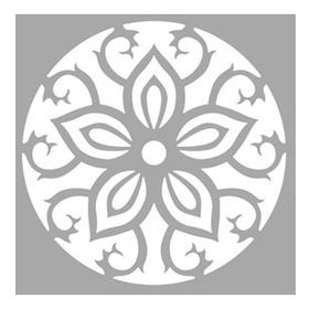 Artikel Motif-3 Stencil Boyama şablonu 30x30 cm Duvar Stencil