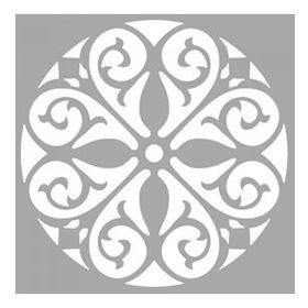 Artikel Motif-4 Stencil Boyama şablonu 30x30 cm Duvar Stencil