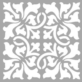 Artikel Motif Karo Stencil Boyama şablonu 30x30 cm Duvar Stencil