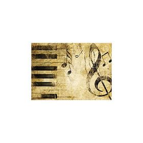 Artikel Müzikal Notebook Sticker
