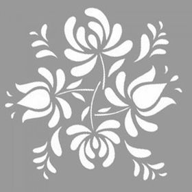 Artikel Nakış Desen Stencil Boyama Şablonu 30x30 cm Duvar Stencil
