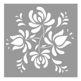 Artikel Nakış Desen Stencil Boyama Şablonu 30x30 cm Duvar Stencil