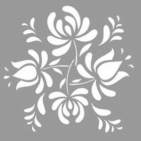Artikel Nakış Desen Stencil Boyama Şablonu 30x30 cm Duvar Stencil