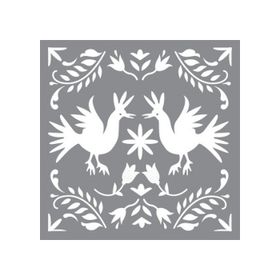 Artikel Nakış Motifi Stencil Boyama Şablonu 30x30 cm Duvar Stencil