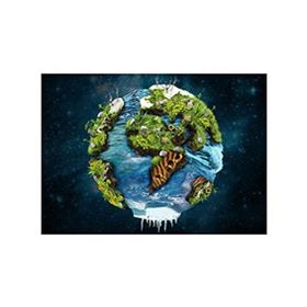Artikel NS-061 Dünya 38x27 cm Notebook Sticker
