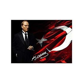 Artikel NS-083 Atatürk-3 38x27 cm Notebook Sticker