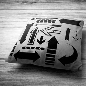 Artikel Oklar Stencil Boyama Şablonu 30x30 cm Duvar Stencil