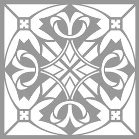 Artikel Oval Desen Stencil Boyama şablonu 30x30 cm Duvar Stencil