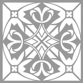 Artikel Oval Desen Stencil Boyama şablonu 30x30 cm Duvar Stencil