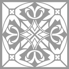 Artikel Oval Desen Stencil Boyama şablonu 30x30 cm Duvar Stencil