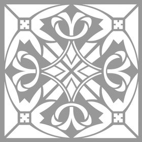 Artikel Oval Desen Stencil Boyama şablonu 30x30 cm Duvar Stencil