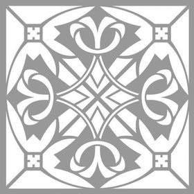 Artikel Oval Desen Stencil Boyama şablonu 30x30 cm Duvar Stencil