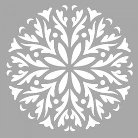 Artikel Oval Motif Stencil Boyama şablonu 30x30 cm Duvar Stencil