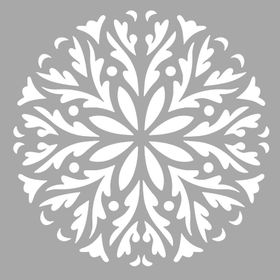 Artikel Oval Motif Stencil Boyama şablonu 30x30 cm Duvar Stencil
