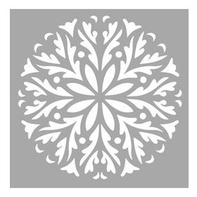 Artikel Oval Motif Stencil Boyama şablonu 30x30 cm Duvar Stencil
