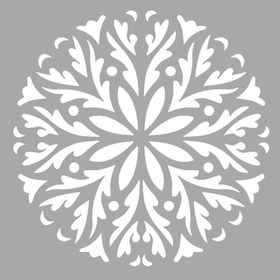 Artikel Oval Motif Stencil Boyama şablonu 30x30 cm Duvar Stencil