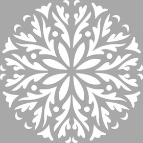 Artikel Oval Motif Stencil Boyama şablonu 30x30 cm Duvar Stencil