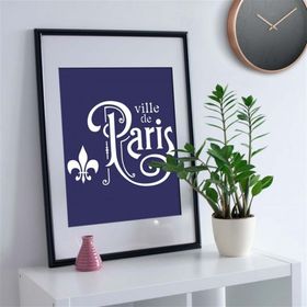 Artikel Paris 2 Stencil Boyama Şablonu 30x30 cm Duvar Stencil