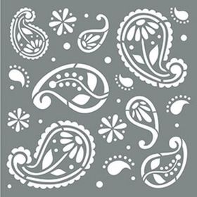 Artikel Parshley Stencil Boyama Şablonu 30x30 cm Duvar Stencil