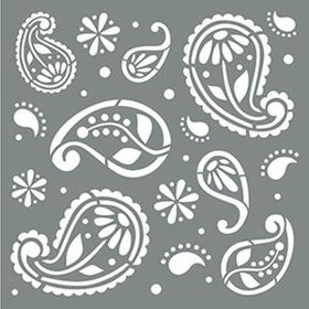 Artikel Parshley Stencil Boyama Şablonu 30x30 cm Duvar Stencil