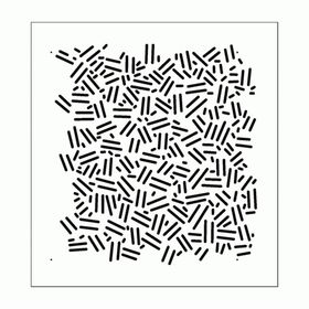 Artikel Patch Stencil Boyama Şablonu 30x30 cm Duvar Stencil