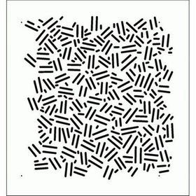 Artikel Patch Stencil Boyama Şablonu 30x30 cm Duvar Stencil