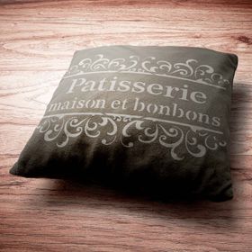 Artikel Patisserie 2 Stencil Boyama Şablonu 30x30 cm Duvar Stencil