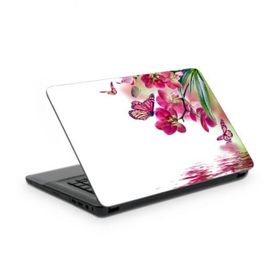 Artikel Pembe Çiçekler Notebook Sticker
