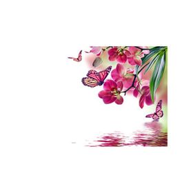 Artikel Pembe Çiçekler Notebook Sticker
