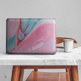Artikel Pembe Ebruli Desen Notebook Sticker