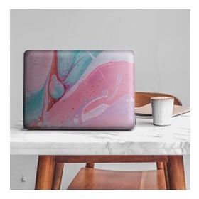 Artikel Pembe Ebruli Desen Notebook Sticker